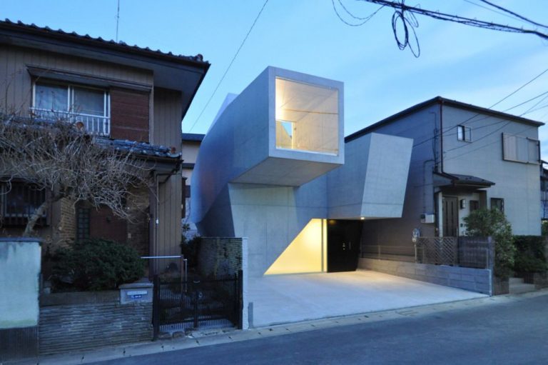 Concrete Dominates These Japanese Brutalist Homes, Both Inside and Out