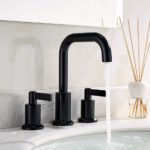 8 inch Widespread Bathroom Sink Faucet with Pop-Up Drain