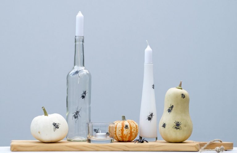 DIY Halloween Candle Projects With Spooky Designs