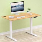 SHW Electric Height Adjustable Computer Desk